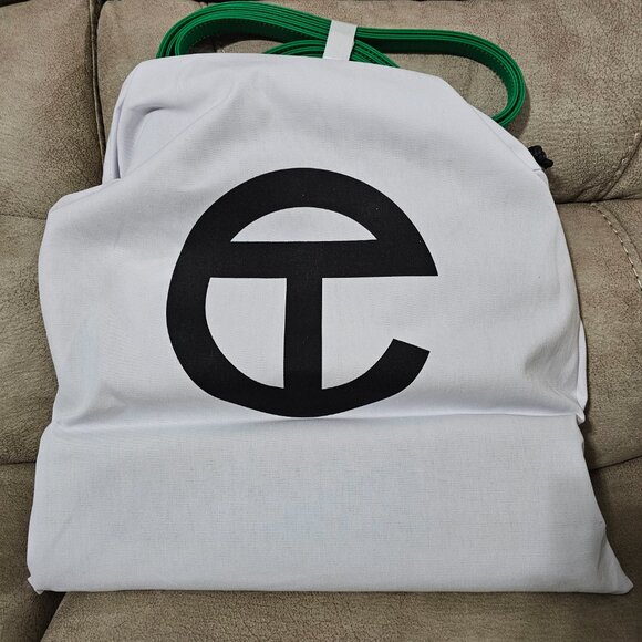 Telfar Medium Green Screen Shopping Bag - Picture 4 of 5